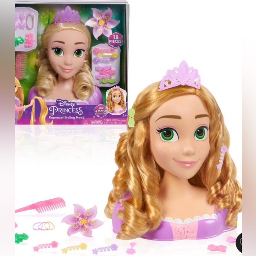 NEW | Disney princess rapunzel styling head